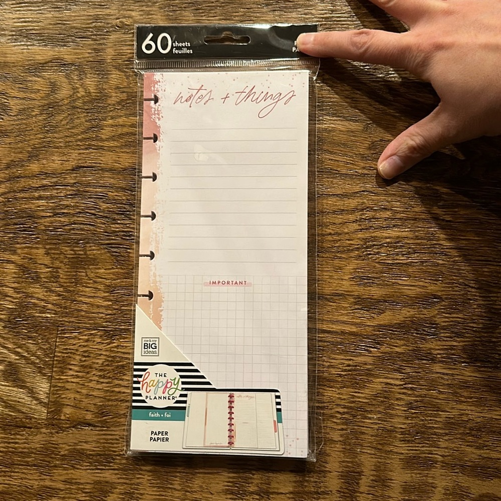 Happy Planner Faith Sheets